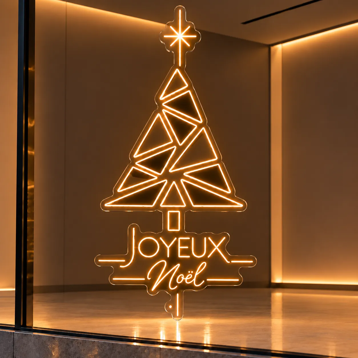 Sapin de Noël 2 — Le néon 1