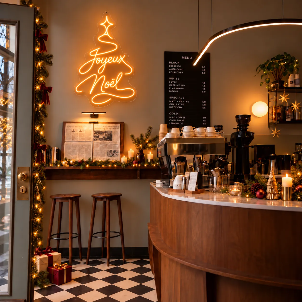 Joyeux Noël 2 mis en scène dans un intérieur