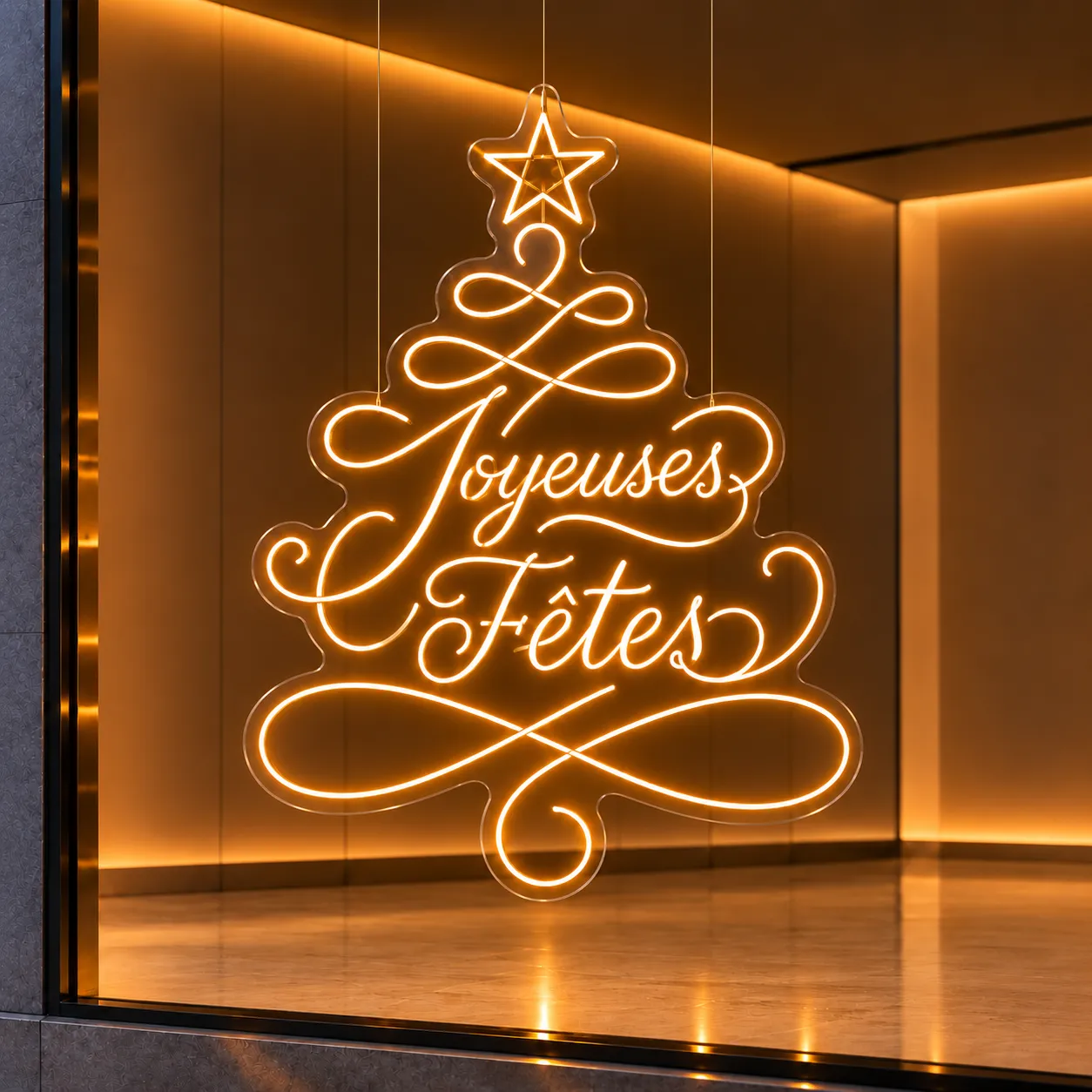 Joyeuses Fêtes — Le néon 1