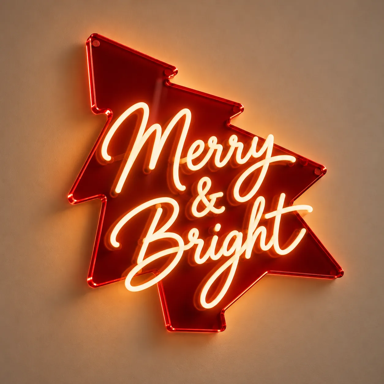 Merry & Bright — Le néon 1