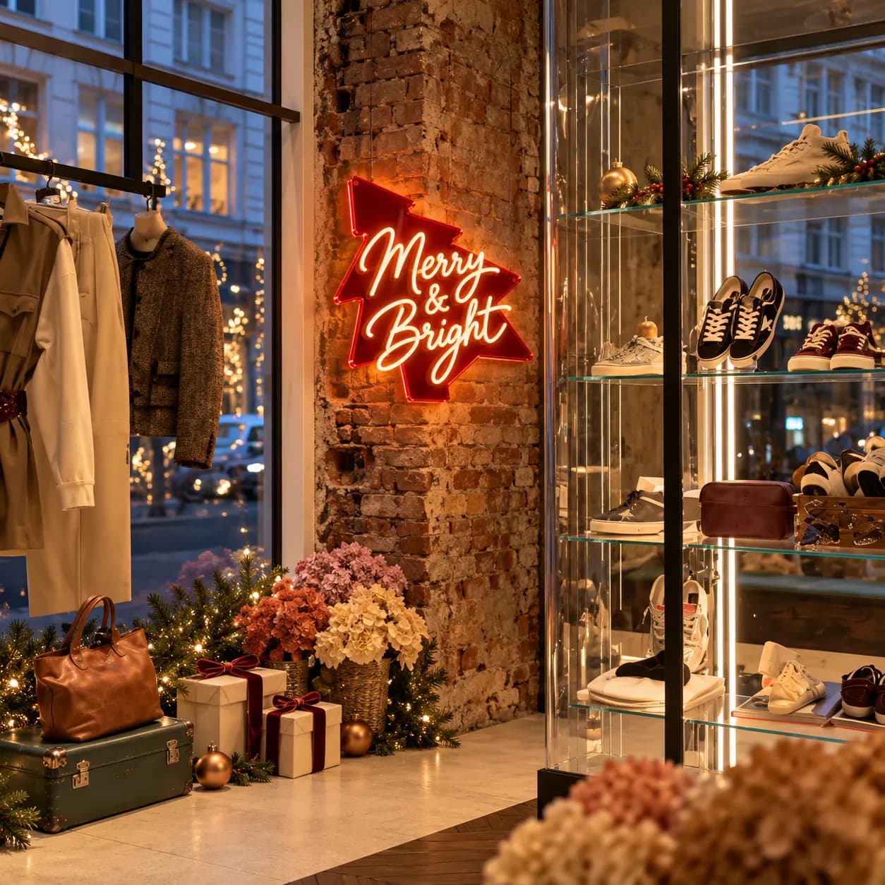 Merry & Bright — En vitrine 3