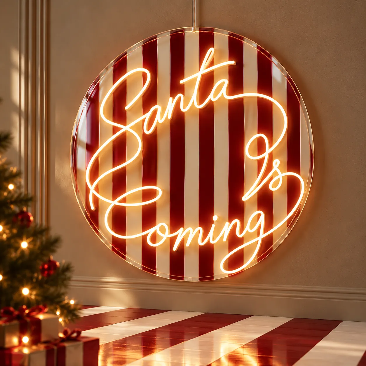Santa Is Coming — Le néon 1