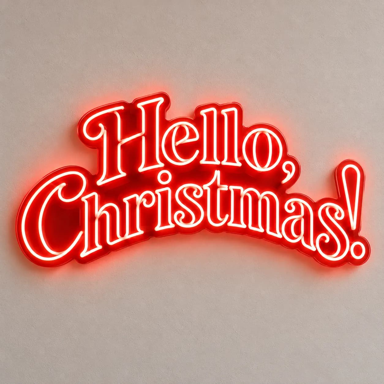 Hello, Christmas! — Le néon 1